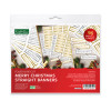 Katy Sue Designs Foiled & Die-cut 4PK - Merry Christmas Straight Banners Katy Sue Designs Foiled & Die-cut 4PK - Merry Christmas Straight Banners