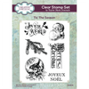Creative Expressions Taylor Made Journals 6x8in Clear Stamp Set - Tis' The Season