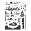 Hero Arts Clear Stamps - North Pole Scenic