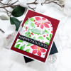 Hero Arts Stencils - Color Layering Poinsettia Pattern
