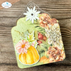 Elizabeth Craft Designs Paper Flowers Stamp and Die Set - Autumn Harvest Florals
