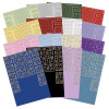Hunkydory Crafts Christmas Foiled Pattern Stepper Cards
