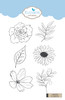 Elizabeth Crafts Designs Clear Stamps - Garden Flowers Elizabeth Crafts Designs Clear Stamps - Garden Flowers