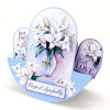 Katy Sue Designs Die Cut 3D Decoupage - Vase of Lilies Katy Sue Designs Die Cut 3D Decoupage - Vase of Lilies