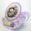 Katy Sue Designs Die Cut 3D Decoupage - Lavender Wreath Katy Sue Designs Die Cut 3D Decoupage - Lavender Wreath