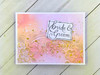 Creative Expressions 6x8in Set of 2 Companion Colouring Stencil - Blossom Wreath