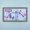 Sizzix A5 29PK Clear Stamps With 12PK Framelits Dies by 49 and Market - Play Time