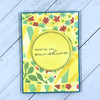 Sizzix A6 Stencil 4PK by Stacey Park - Fragmented  Floral #2