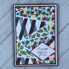 Sizzix A6 Stencil 4PK by Stacey Park - Fragmented  Floral #2