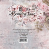 13 Arts 6x6in Scrapbooking Paper Pad - Memory Lane