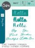 Sizzix Thinlits Die Set 10PK by Stacey Park - Take Two's, Hello Sentiment Sizzix Thinlits Die Set 10PK by Stacey Park - Take Two's, Hello Sentiment