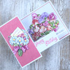 Katy Sue Designs Die Cut Embellishments, 3 Pack - Sweet Peas