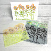 The Crafters Workshop 6x6 Stencils - Sunflower Meadow