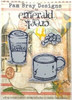 Emerald Creek Cling Mount Stamps by Pam Bray Designs - Fireside