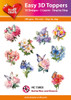 Hearty Crafts Easy 3D Toppers with Free JeJe Foam Tape - Butterflies and Flowers