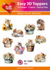 Hearty Crafts Easy 3D Toppers with Free JeJe Foam Tape - Cats