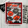 Hero Arts Cling Stamp Bold Prints - Poppy Field