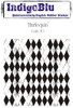 IndigoBlu Cling Rubber Stamps - Harlequin