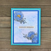 IndigoBlu Cling Rubber Stamps - Rose Blush