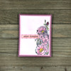 IndigoBlu Cling Rubber Stamps - Rose Blush