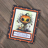 IndigoBlu Cling Rubber Stamps - Pumpkin Monster
