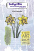 IndigoBlu Cling Rubber Stamps - Wild Daffodils