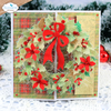 Elizabeth Crafts Designs Dies Paper Flowers by Angelica Turner - Holiday Wreath