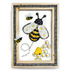 Buttons Galore DIY Button Frame Kit - Bumble Bee