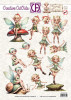 Creatief Art Creative CutOuts - Forest Fairies 02