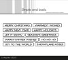 Simple and Basic Dies - All-in-One Plate, Merry Christmas Simple and Basic Dies - All-in-One Plate, Merry Christmas