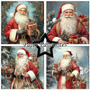 Paper Favourites 6x6in Paper Pack - Vintage Santa