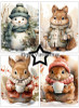 Paper Favourites A6/4.25x6in Paper Pack - Winter Cuteness