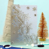 Hunkydory Crafts Moonstone Dies - Edge It, Snow Hunkydory Crafts Moonstone Dies - Edge It, Snow