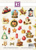 Creatief Art Creative CutOuts Ephemera 23pcs - Christmas Animals