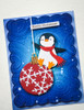 Memory Box Open Studio Greeting White Tabs Extra Thick Foiled - Merry Christmas, Small Memory Box Open Studio Greeting White Tabs Extra Thick Foiled - Merry Christmas, Small