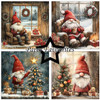 Paper Favourites 6x6in Paper Pack - Christmas Gnomes