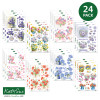 Katy Sue Designs Die Cut Decoupage 24/PK – Pretty Flowers