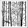 The Crafters Workshop 6x6 Stencils - Bamboo