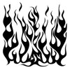 The Crafters Workshop 6x6 Stencils - Flames