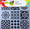 The Crafters Workshop 6x6 Stencils - Moroccan Tiles