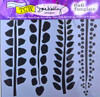 The Crafters Workshop 6x6 Stencils - Four Ferns