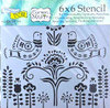 The Crafters Workshop 6x6 Stencils - Celtic Knot