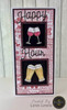 Jamie Rodgers Crafts YT#631 Essential Background Stamps and Frame Die 8 Pack "I Want It All" Bundle #2