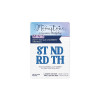 Hunkydory Crafts Dotty Initials & Numbers Moonstone Dies - TH, ST, ND, RD
