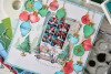 Sizzix Clear Stamps Set 19PK with 11PK Framelits - Baubles by 49 and Market