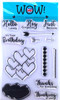 WOW! Clear Stamps - Hello Lovely