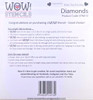 WOW! 6x6in Stencils  - Diamonds