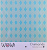WOW! 6x6in Stencils  - Diamonds