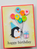 Memory Box Birch Press Designs Stamps - Plain and Simple Birthday Greetings