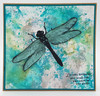 IndigoBlu Cling Rubber Stamps - Giant Dragonfly